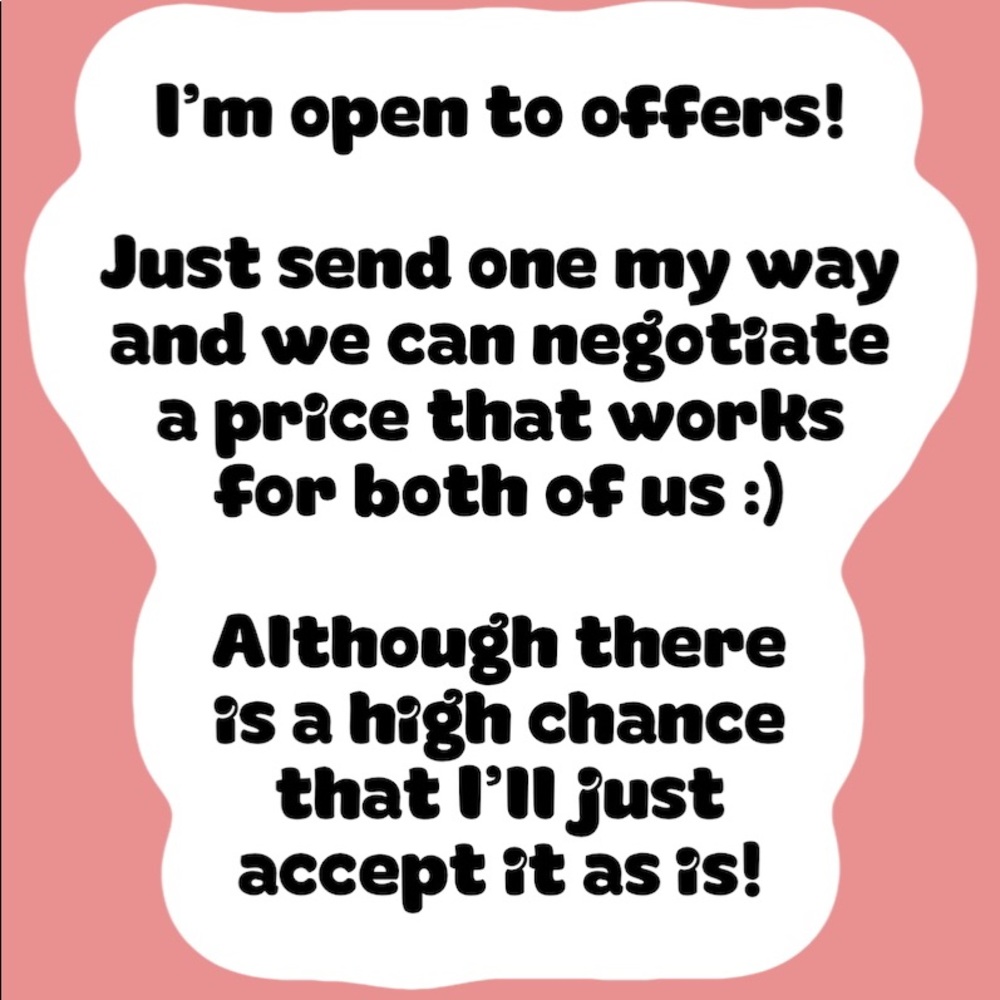 Open to Offers!